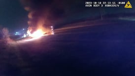 Heroic driver rescues motorist from vehicle fire in Joliet Township