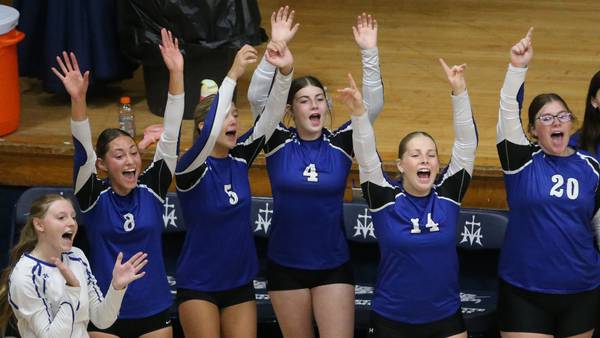 Photos: Newark defeats Marquette in volleyball showdown