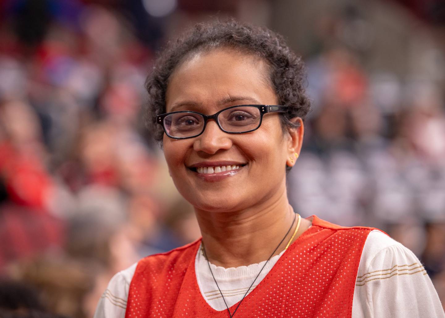 Leny Chacko of Gurnee took part in a "Court of Honor" event Dec. 18 at the United Center in Chicago.