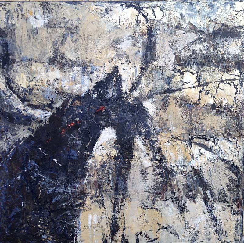 "Master of the Dance" 20”x24” by Louise Miller.