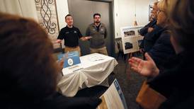 Residents pack open house on proposal for warehouse at Randall, Binnie roads