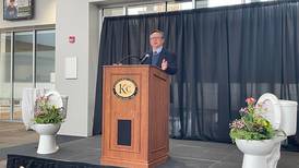 Kishwaukee College, Malta break ground on $7M sanitary sewer project