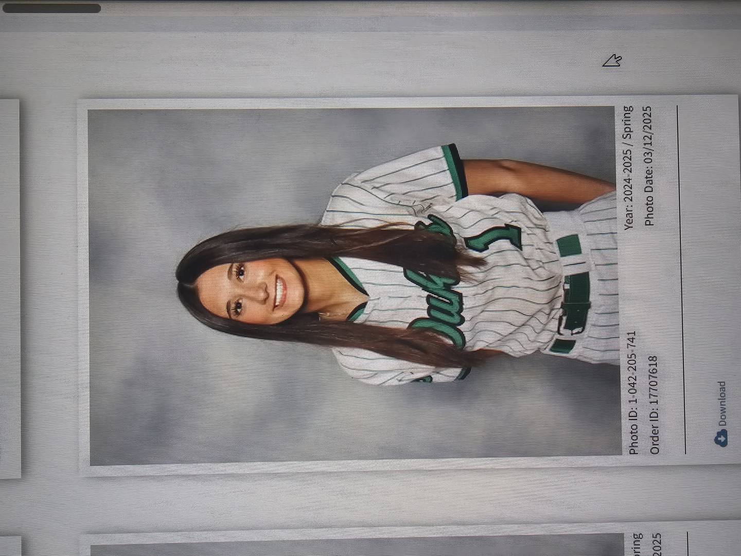 York junior Lilly Burda