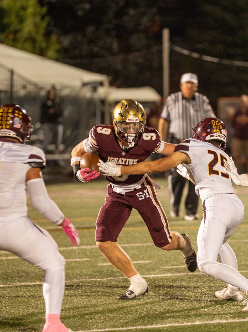 St. Ignatius junior Connor Hites, who played running back and safety for the Wolfpack in 2025, was an All-CCL/ESCC selection. Hites holds over a dozen Division I offers.