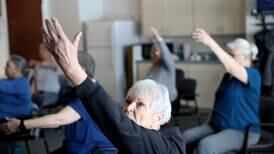 Photos: Chair yoga in Elburn keeps participants active in the winter