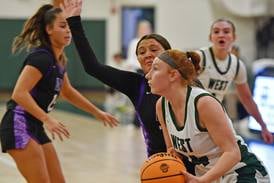 Sophia Evans provides two-way spark off the bench in Glenbard West’s win over Downers Grove North