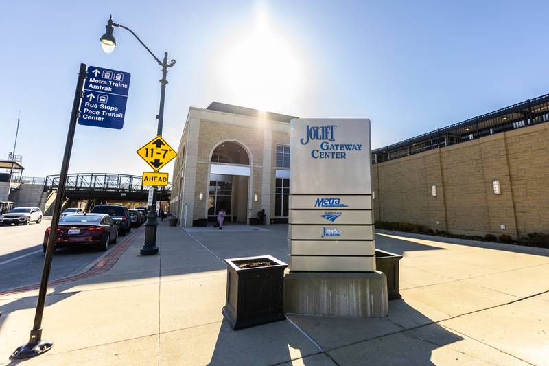 Joliet Gateway Center is located at 90 E Jefferson St, as pictured on Nov. 13, 2025.