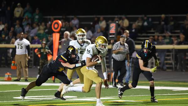 Photos: Bishop McNamara pulls away for win over Herscher in Week 2 football
