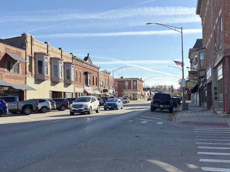 State Street in Marengo pictured Nov. 15, 2025.
