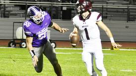 Rochelle rolls up nearly 500 yards of offense against Marengo