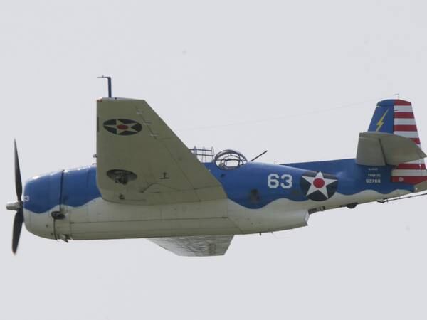 Photos: First warbirds arrive at the Illinois Valley Regional Airport for the TBM Reunion