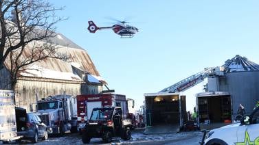 One dead, one injured in grain bin incident near Granville