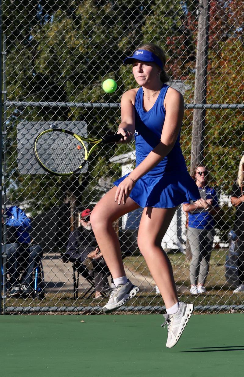 Princeton's Alice Scruggs makes a return in Thursday's home match vs. Rochelle.