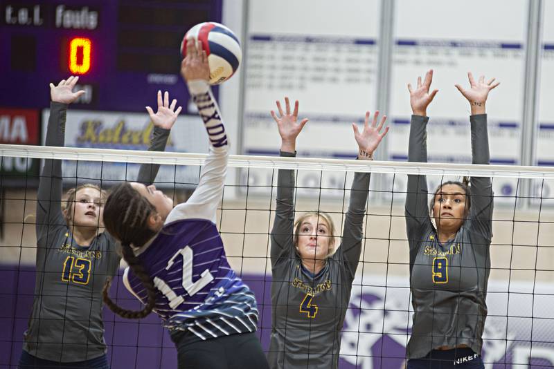 Photos Sterling at Dixon volleyball Shaw Local