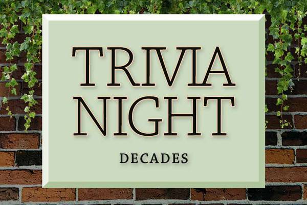 Trivia Night at the B. Harley Bradley House in Kankakee. 