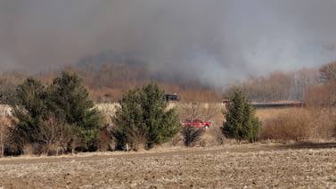 Photos: Bureau County firefighters called to Ohio for large brush fire