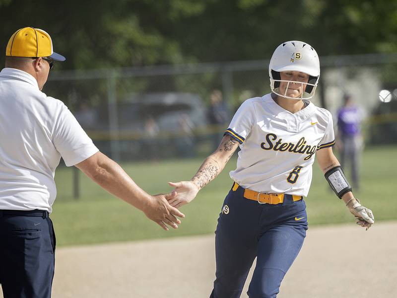 Marley Sechrest drives in 7 runs in Sterling’s regional semifinal win