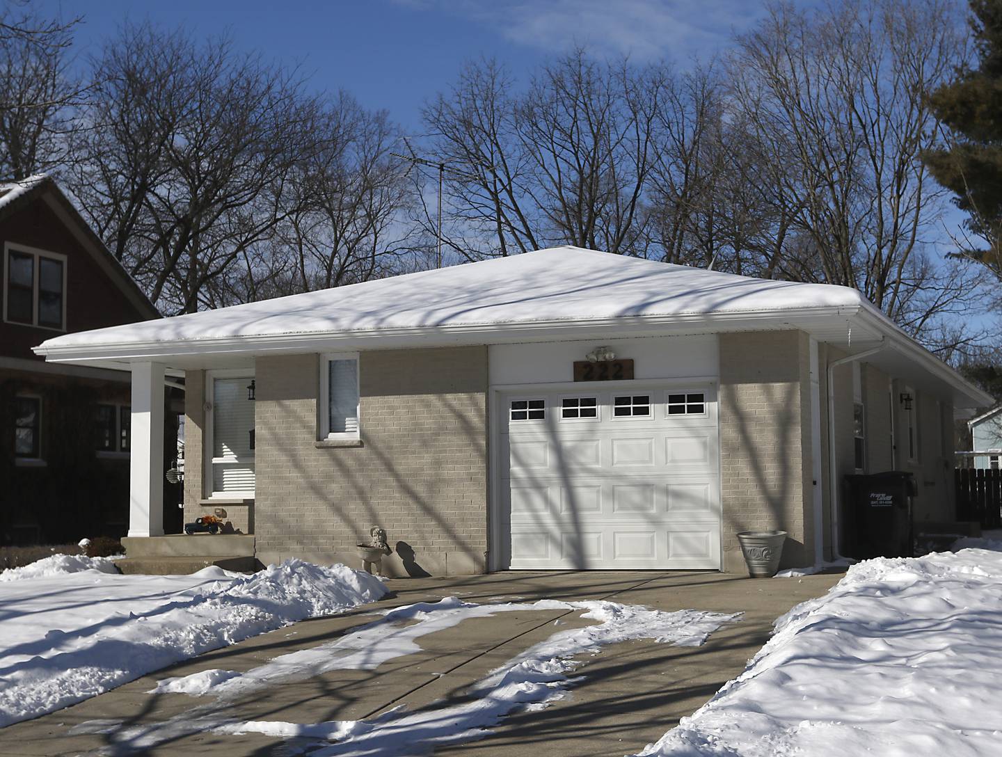 A home in the 200 block of College Street on Friday, Feb. 3, 2023. Crystal Lake officials are weighing options for rules concerning Airbnb or short-term rentals after neighbors raised concerns about this house on College Street being used as an Airbnb.
