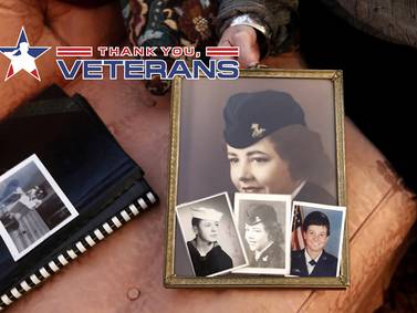 The military has shaped Crystal Lake woman’s life, from meeting her husband to inspiring her philanthropy