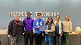 Waddle named December Rochelle Rotary Student of the Month