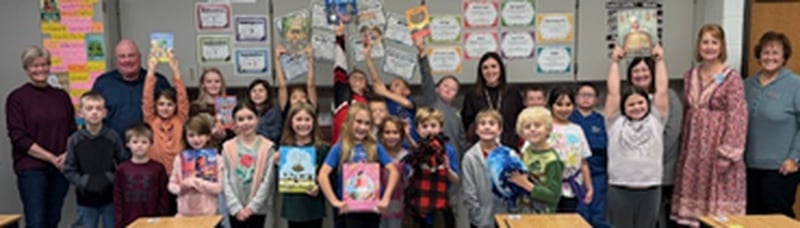 To honor John Henson’s memory, Resthave Care and Rehabilitation in Morrison purchased a collection of age-appropriate books for a third-grade classroom at Morrison's Southside Elementary School.