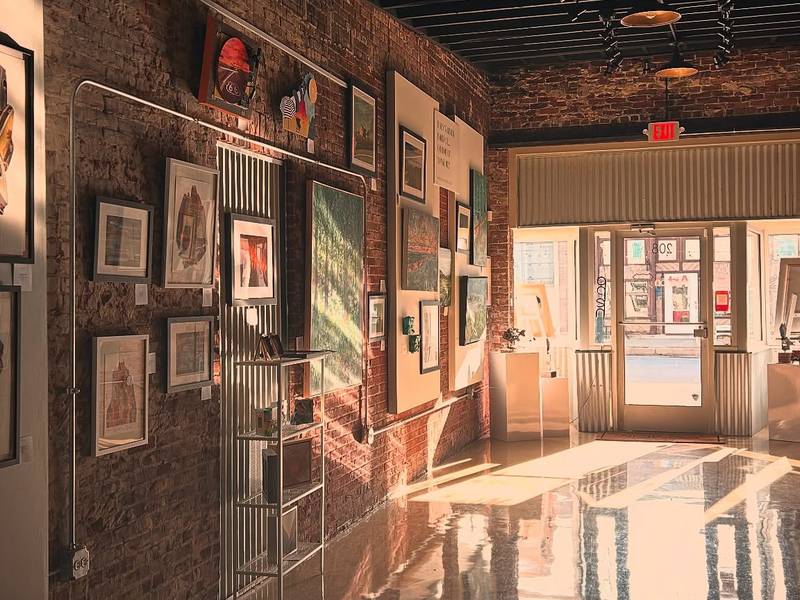 Art on Route 66 gallery showcases the work of local and regional artists, just off of historic Route 66. Photo provided by Heritage Corridor Destinations