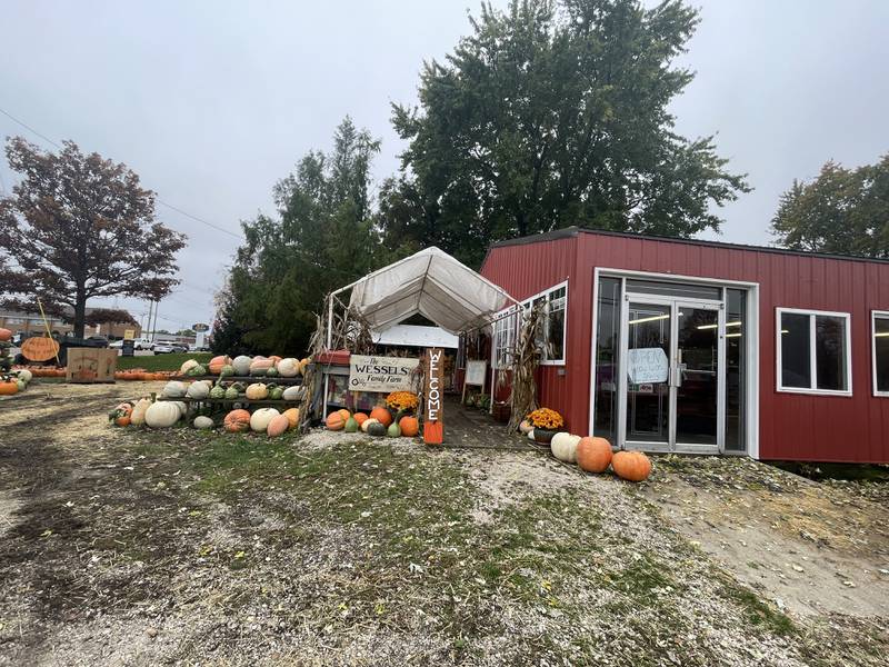 Wessels Family Farmers Market is seen Oct. 27, 2023 at 2023 Sycamore Road in DeKalb.