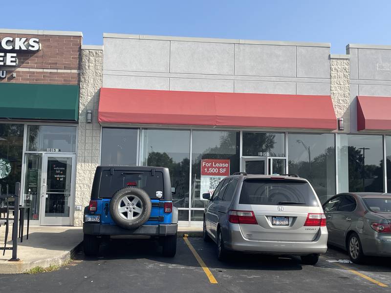 The future site of Smoothie King is seen Aug. 22, 2024 at 1015 W. Lincoln Highway, Unit B, in DeKalb. The establishment is anticipated to open for business as early as October.