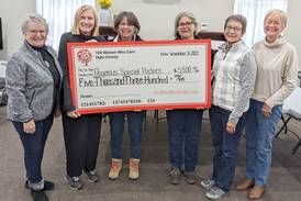 100 Women Who Care of Ogle County donate $5,300 to Pegasus Special Riders