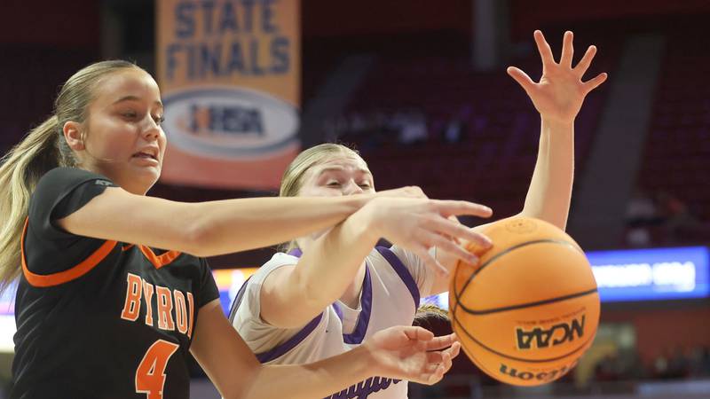 Photos: Byron girls basketball vs. Breese Central in the Class 2A State title