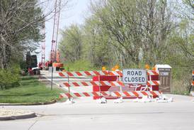 Two pavement blowouts cause partial closure of Route 2 between Oregon and Byron