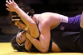 John Janicki, Hampshire showcase takedown skills during FVC win over Crystal Lake South