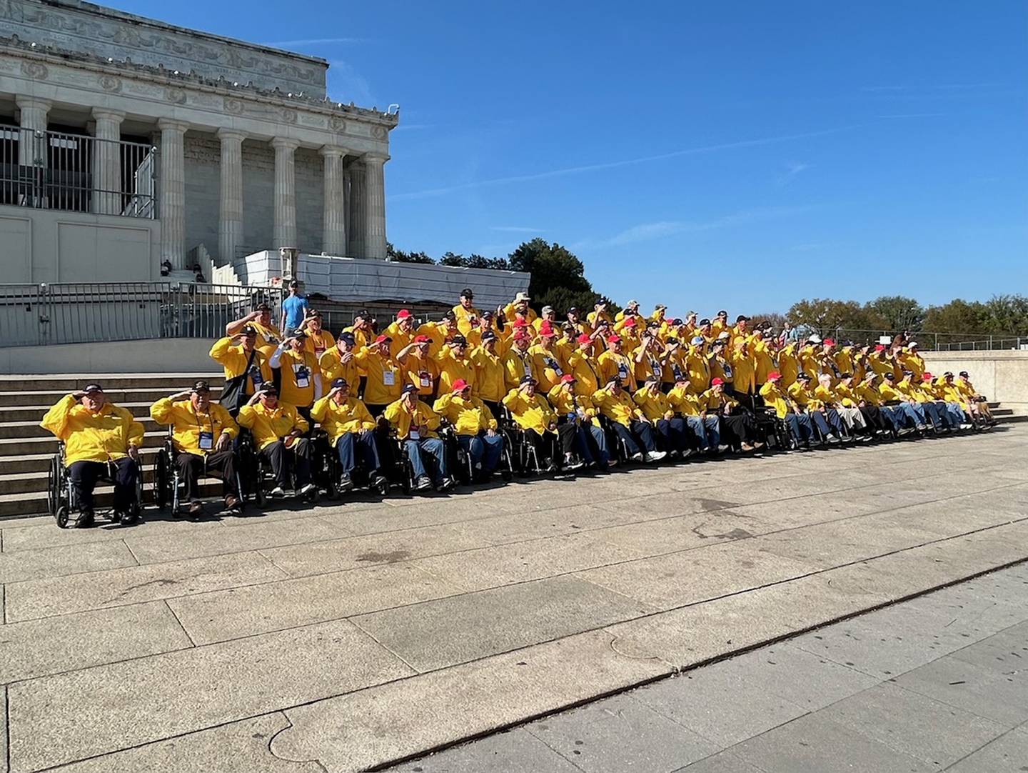 The Ottawa American Legion Auxiliary donated $7,000 from its Fall Fest to the Lee County Honor Flight, which organizes veterans from La Salle and Bureau counties to fly to Washington D.C.