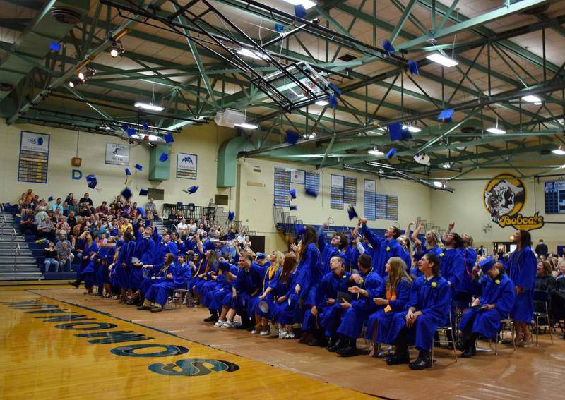 Somonauk High School students celebrate commencement Shaw Local