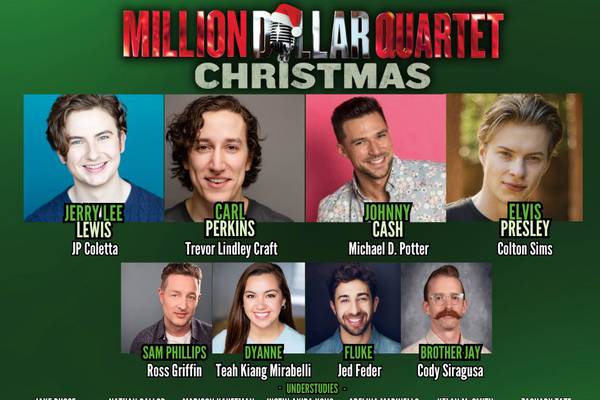 Marriott Theatre celebrates the holidays with ‘Rockin’ Million Dollar Quartet Christmas’