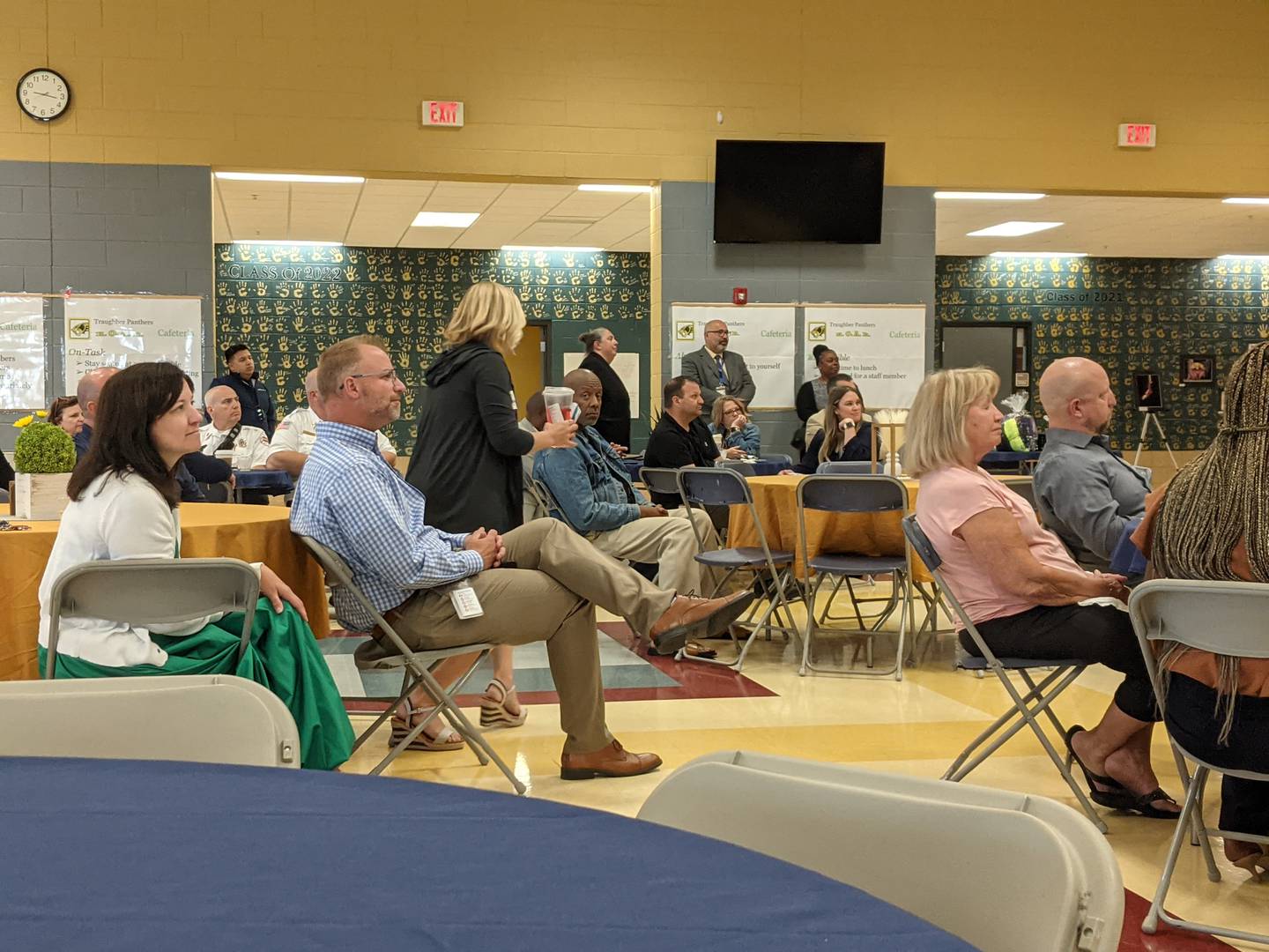 Oswego Dist. 308's second annual CommUNITY in Education Breakfast was held on June 3 at Traughber Junior High School in Oswego.