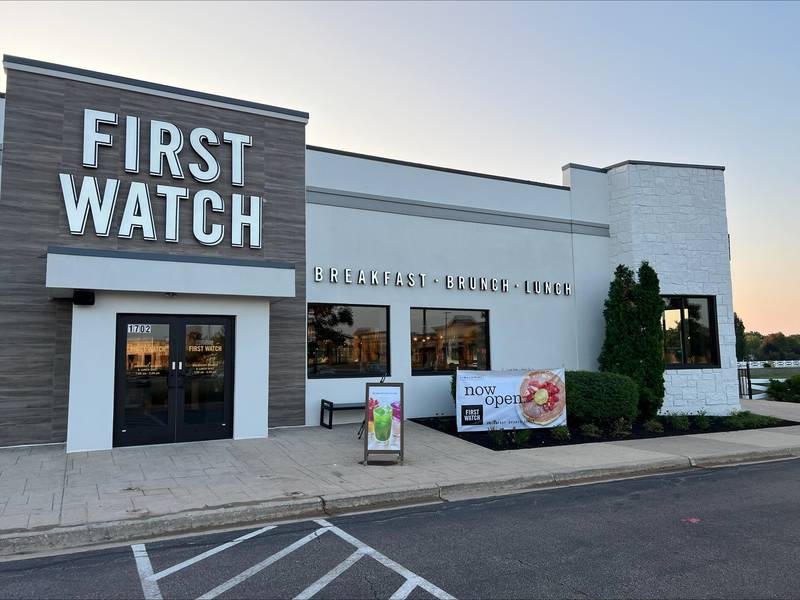 First Watch, a Florida-based breakfast, brunch and lunch restaurant, opened in the former Claddagh location in Geneva Commons on Monday, Aug. 28, 2023.