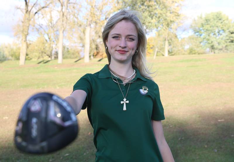 St. Bede's Anna Cyrocki is the Bureau County Republican 2025 girls golfer of the year.