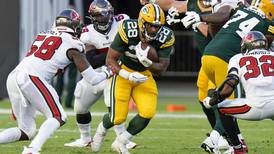 AJ Dillon rushing yards prop, touchdown prop for Sunday’s Packers vs. New York Giants game in London