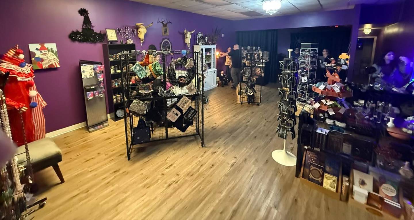 The sales floor of Willy's Dark Art and Oddities is seen in this undated photo.