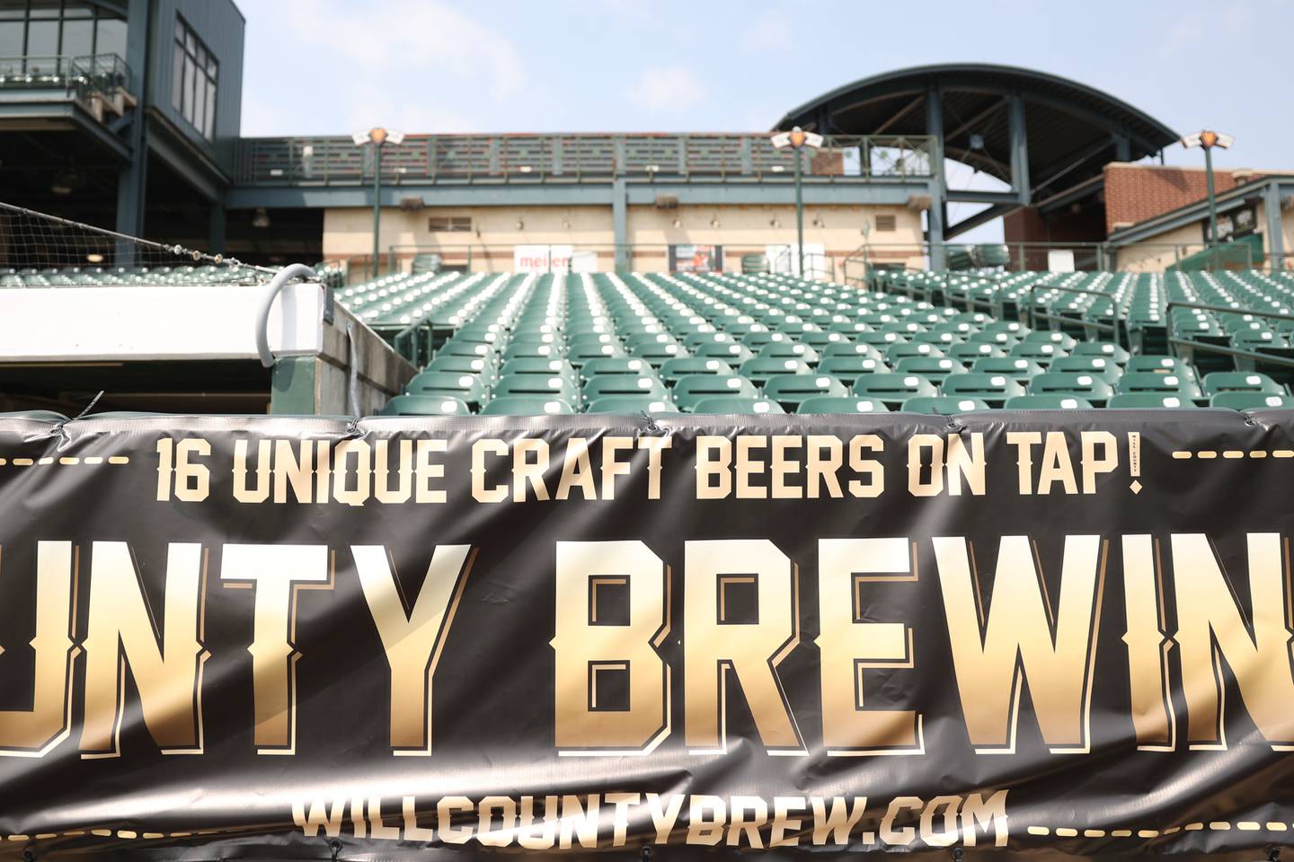 Will County Brewing is one of many local venders providing food and beverage at Duly Health and Care Stadium home of the Joliet Slammers baseball team. Tuesday, May 10, 2022, in Joliet.