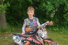 Jaxon Cruse, 10, of Princeton crusin’ for the kids