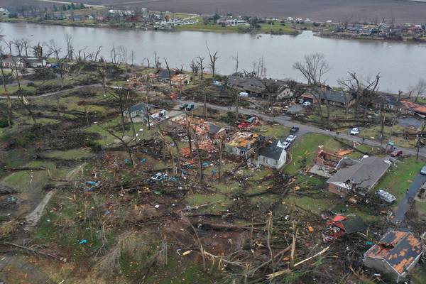Photos: Devastation seen from above as Kankakee area reels after Aroma Park tornado
