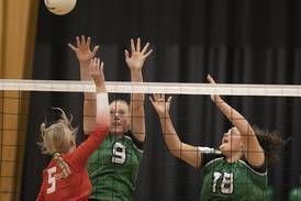 Photos: Rock Falls takes two from Oregon in volleyball