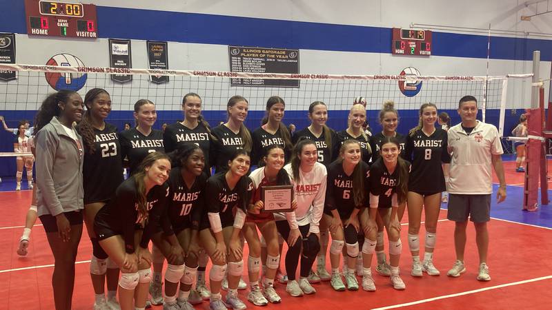 Marist wins 2025 Plainfield North Invite with sweep of Lockport