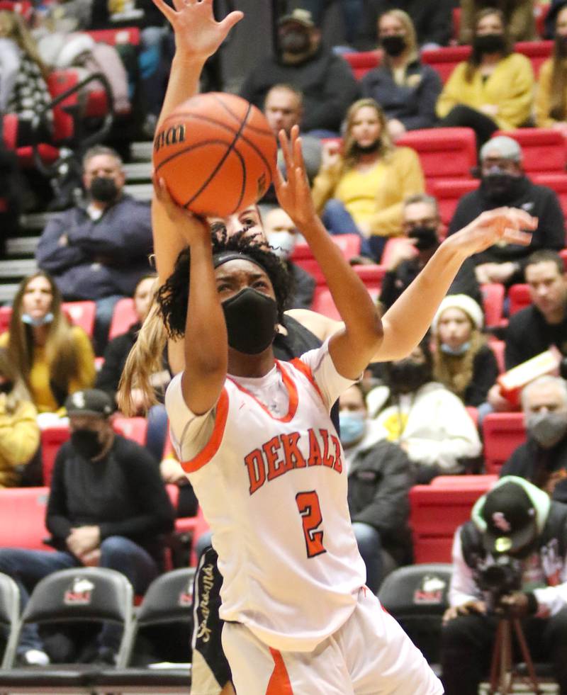 DeKalb Sycamore during the First National Challenge Friday, Jan. 28, 2022, at The Convocation Center on the campus of Northern Illinois University in DeKalb.