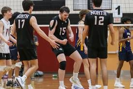 Boys volleyball: Cole Clarke leads Plainfield North to three-set win over Neuqua Valley