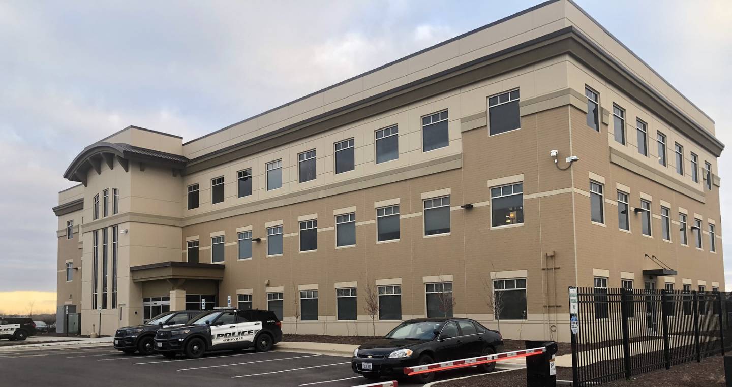 Yorkville City Administrators and Police share the building at 651 Prairie Pointe Dr.