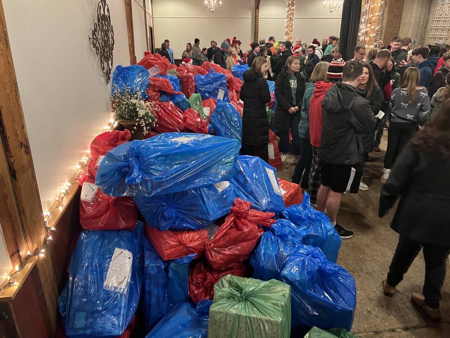 The Goodfellows of DeKalb and Sycamore distributed gifts to about 1,500 children in DeKalb County on Christmas Eve 2025.