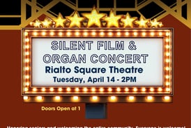 Silent Film and Organ Concert coming to Rialto Square April 14